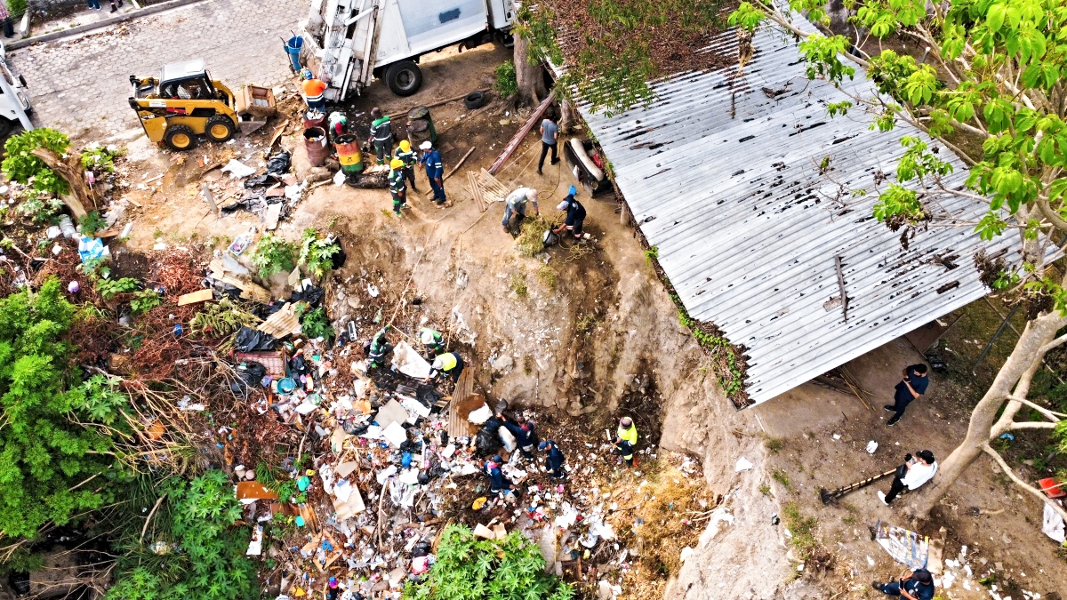 Alcaldía de San Salvador Centro registra 63 puntos donde se tiran desechos