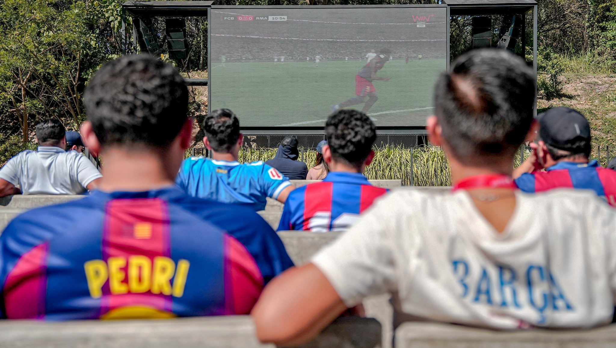 Viví El Clásico Español en los cines al aire libre del Ministerio de Obras Públicas