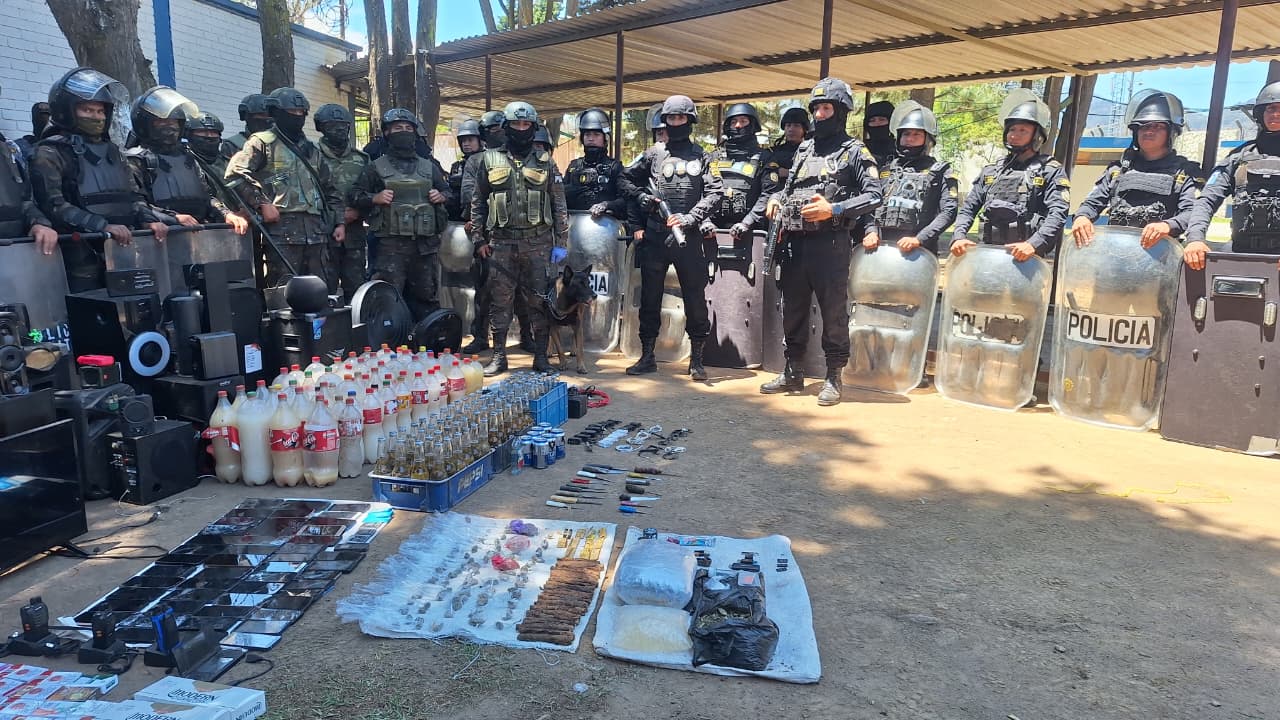 Las pandillas mantienen fuerte control de cárceles en Guatemala 