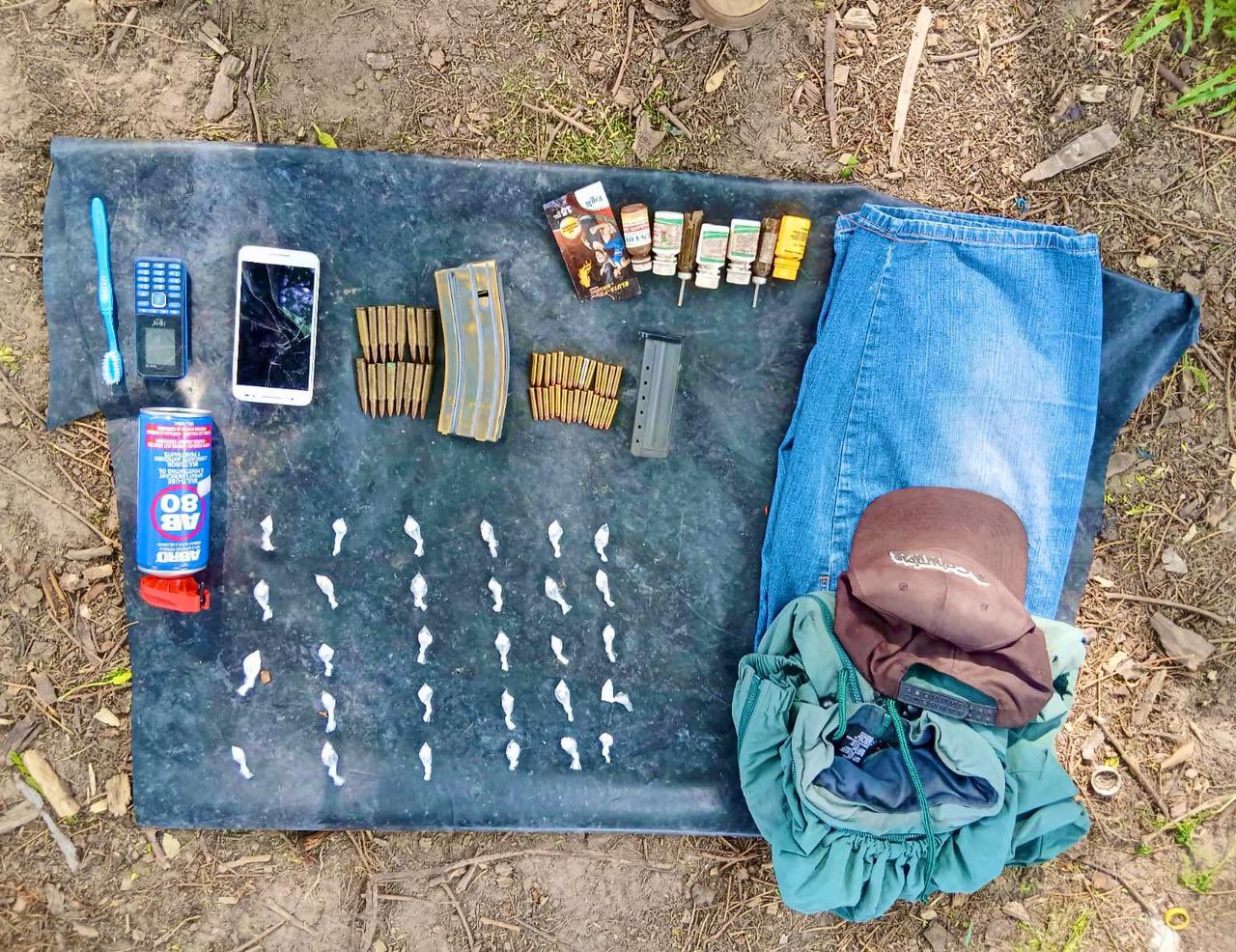 Desmantelan campamento clandestino de la MS en Olocuilta