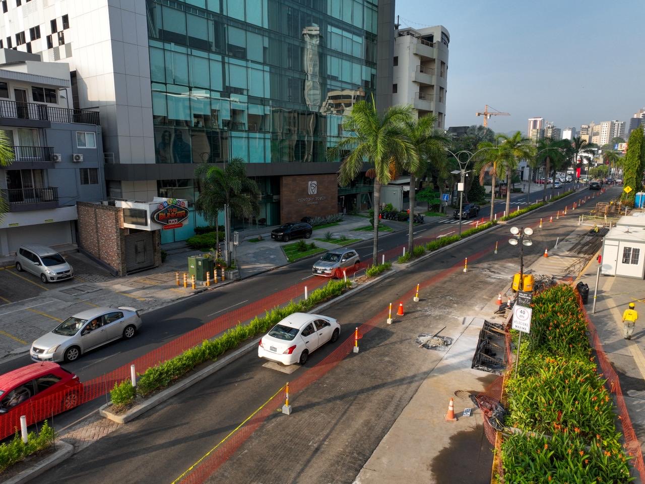 Obras de drenaje en la Zona Rosa registran un avance del 98 %