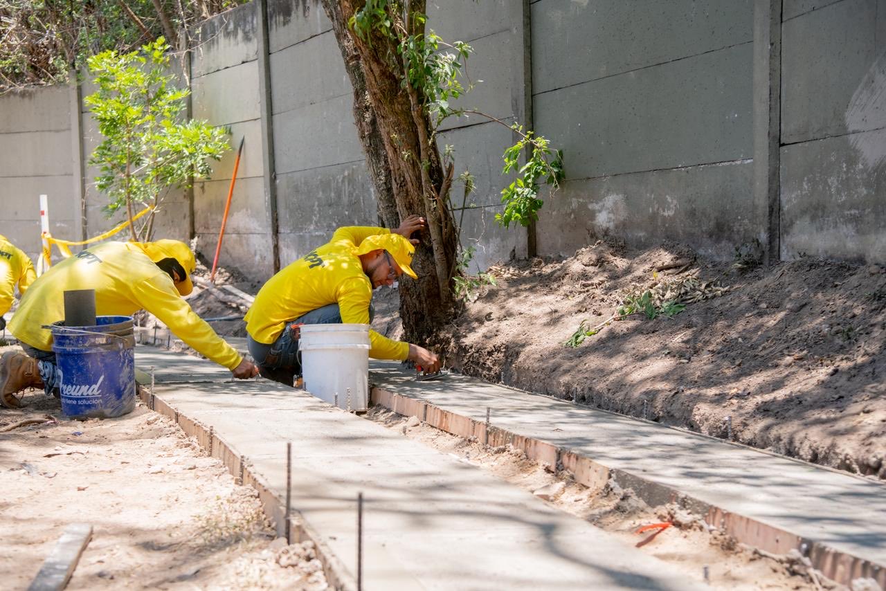 Obras Públicas mejora espacios para la movilidad segura