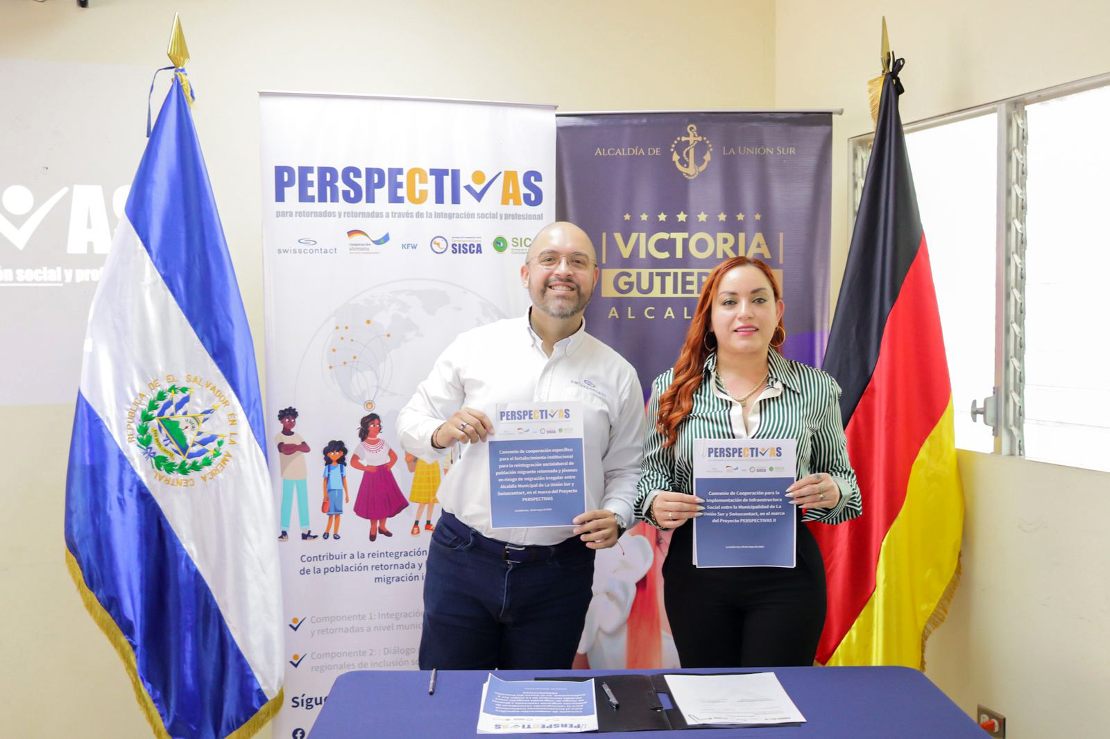 Cooperación alemana construirá «hub» de aprendizaje técnico en La Unión