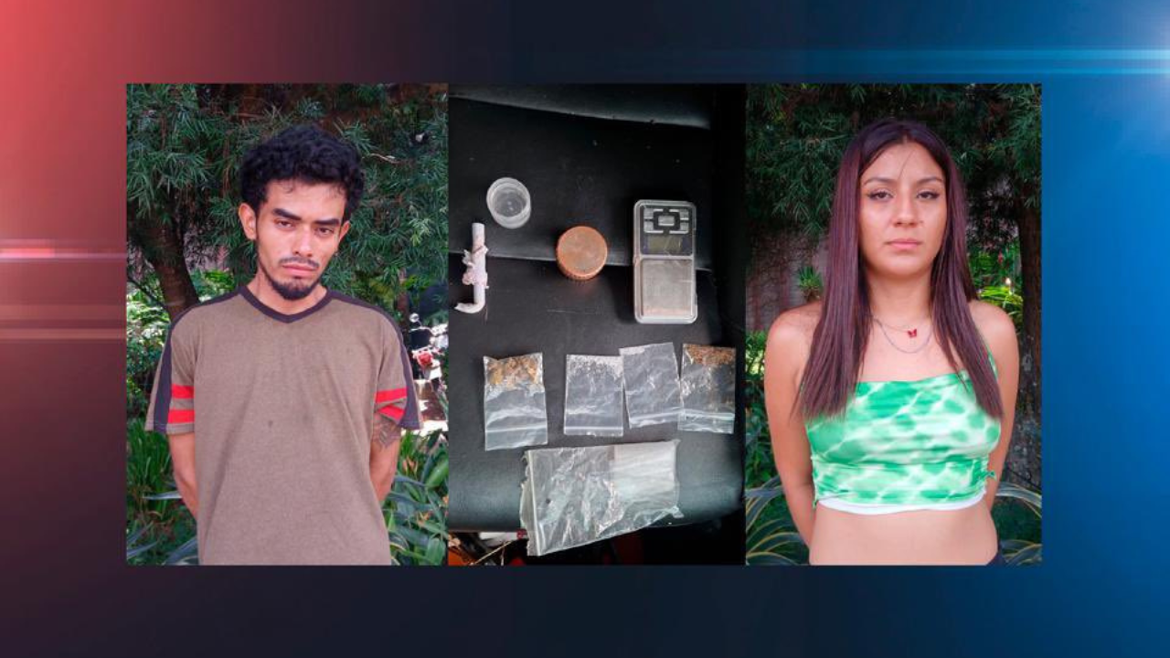 Capturan a pareja que trasladaba droga en carretera al puerto de La Libertad