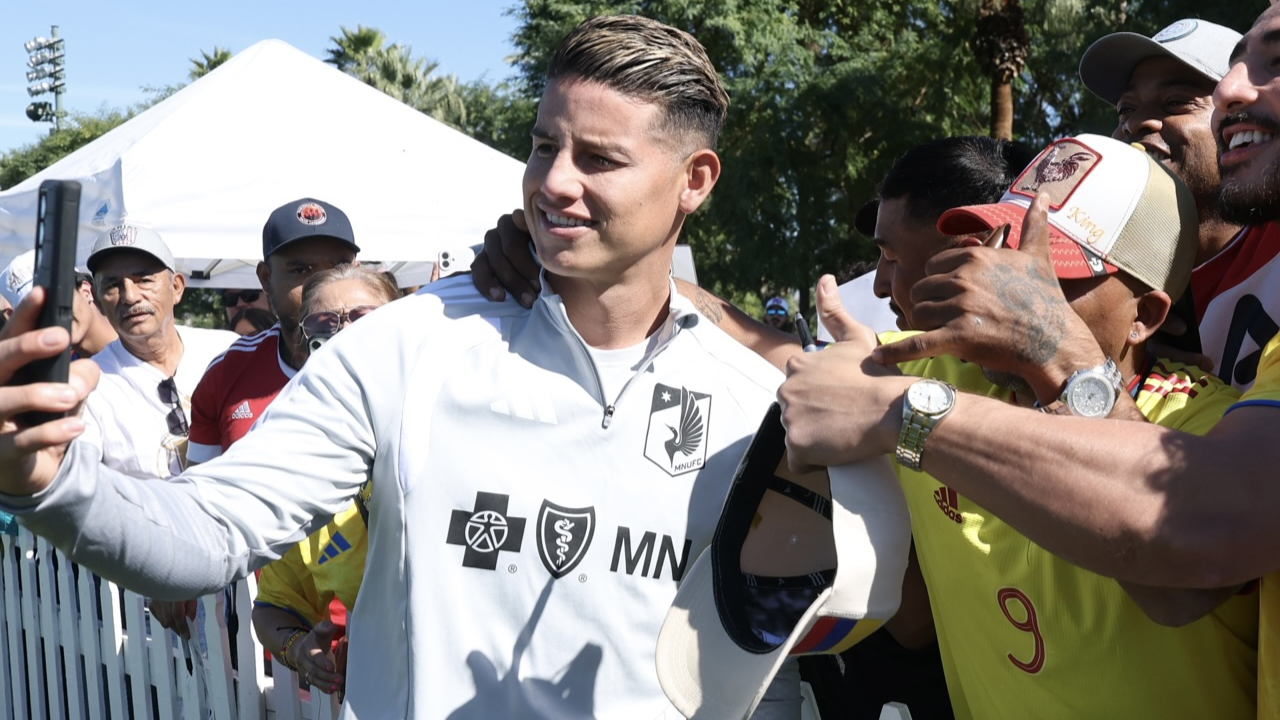 James Rodríguez se marcha del Minnesota United con derrota en la MLS