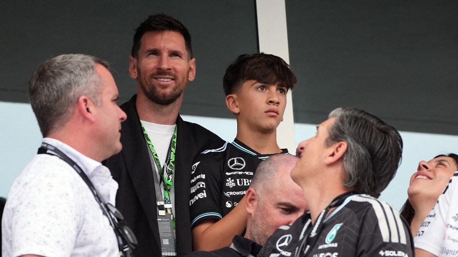 Messi, la «estrella» del Gran Premio de Miami
