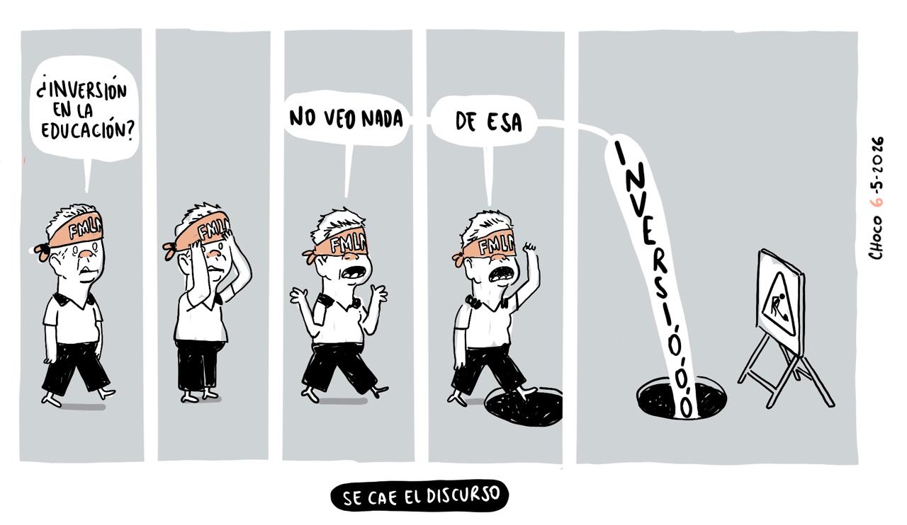 Se cae el discurso