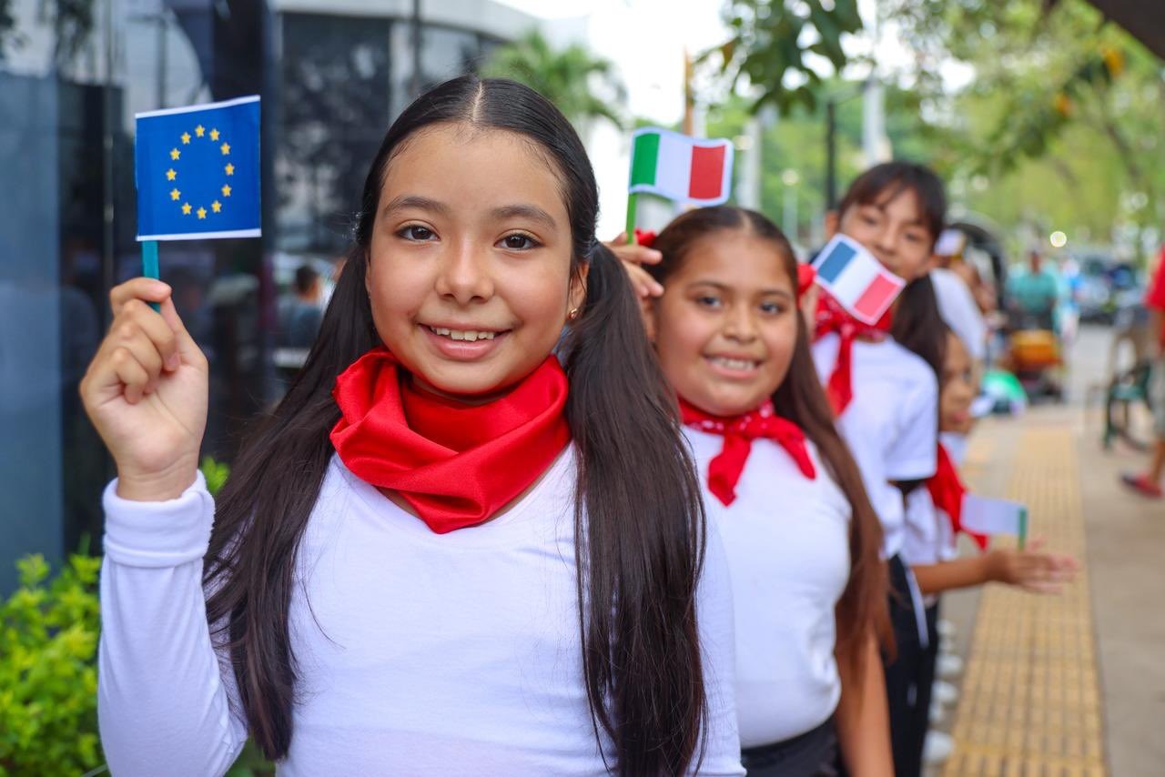 La Unión Europea realizó una jornada cultural en el CUBO Zacamil