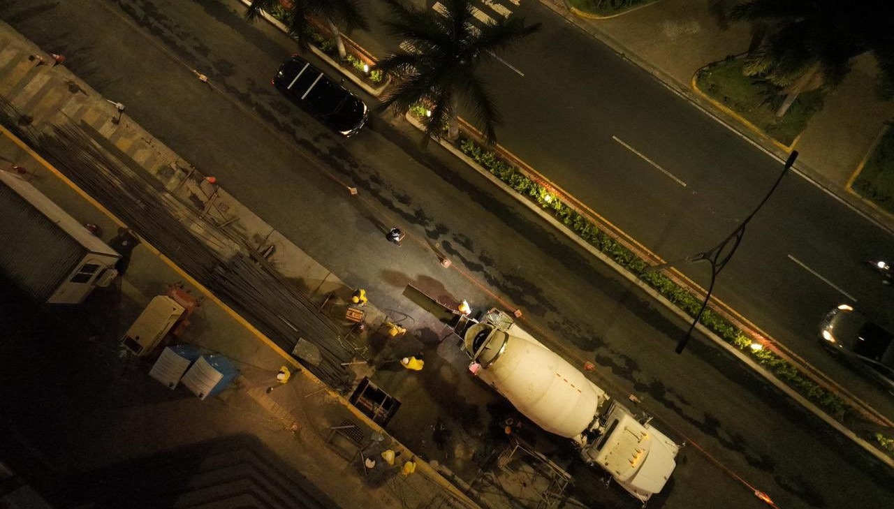Habilitan carril en Zona Rosa mientras obra de mitigación llega al 98 % de avance