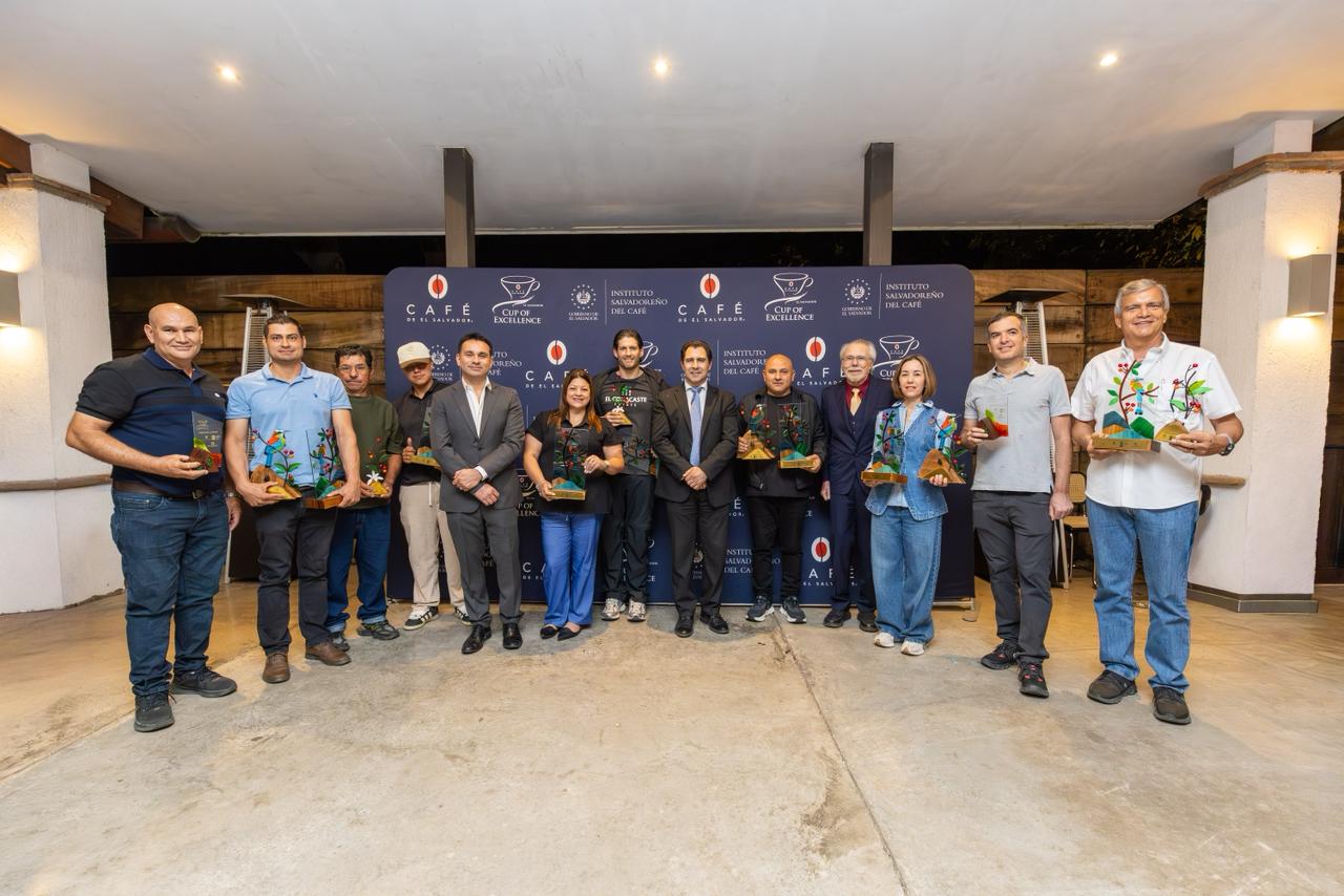 Taza de Excelencia 2026 reconoció la calidad del café salvadoreño