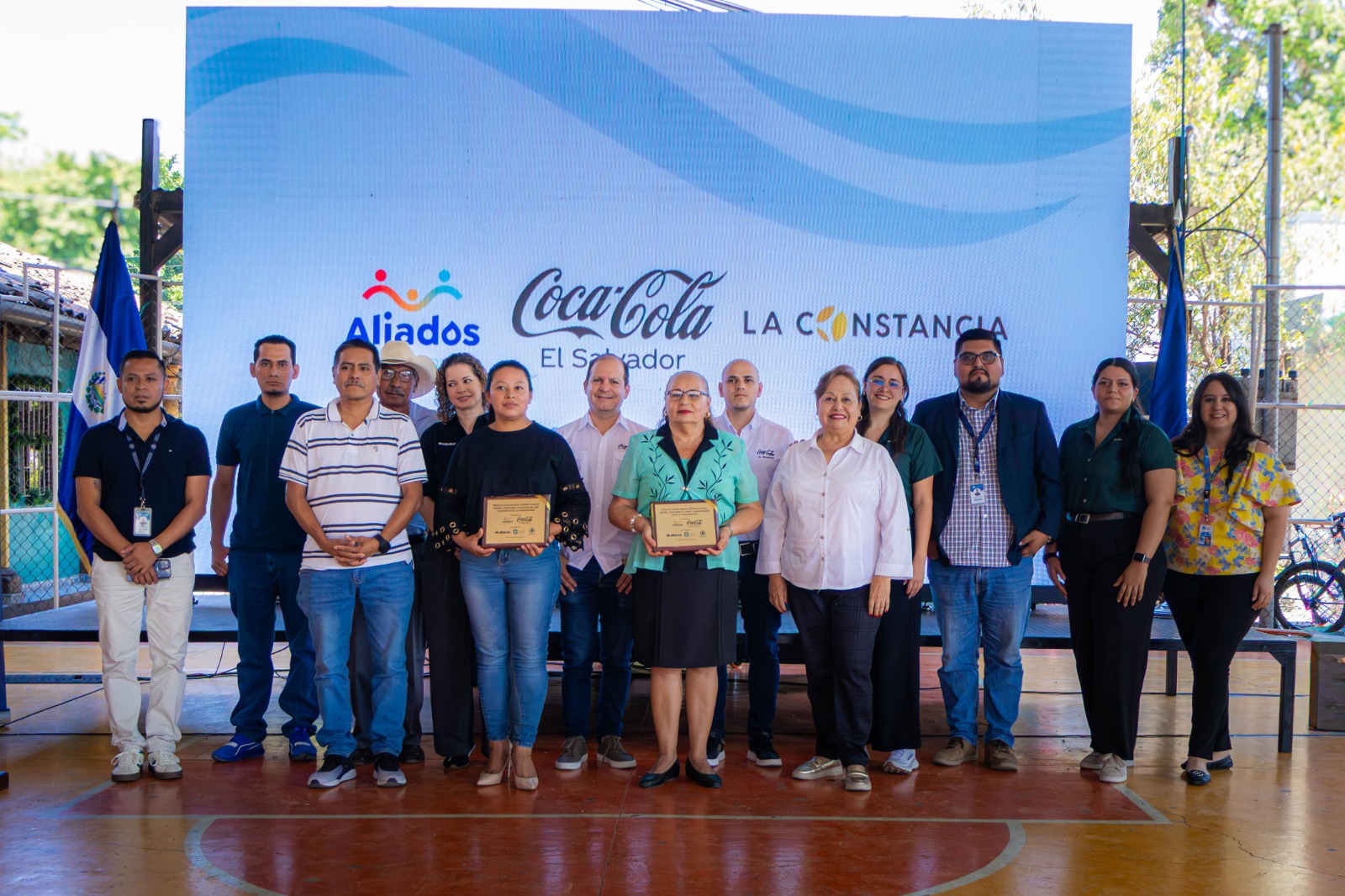Nejapa tienen agua potable segura graciasa nueva infraestructura hídrica