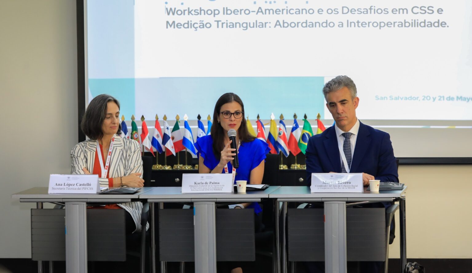 ESCO expone avances en cooperación durante el encuentro con expertos en cooperación Sur Sur y Triangular de Iberoamérica