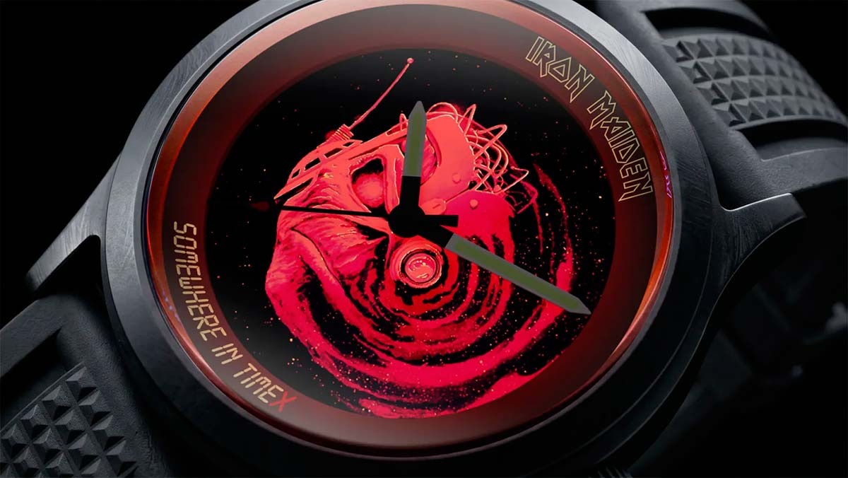 El reloj más esperado por fans de Iron Maiden: la nueva colaboración con Timex