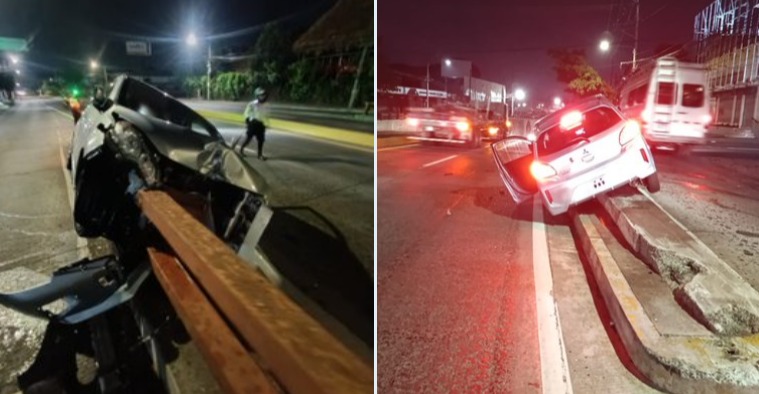 Reportan dos accidentes de tránsito en bulevar Constitución y diagonal universitaria