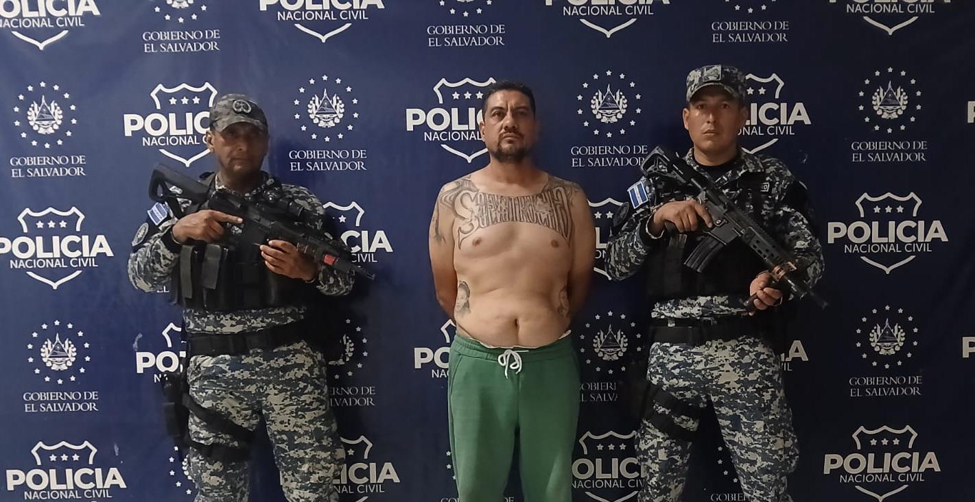 PNC detiene a alias «Snyper», ranflero de la MS-13 de la zona oriental