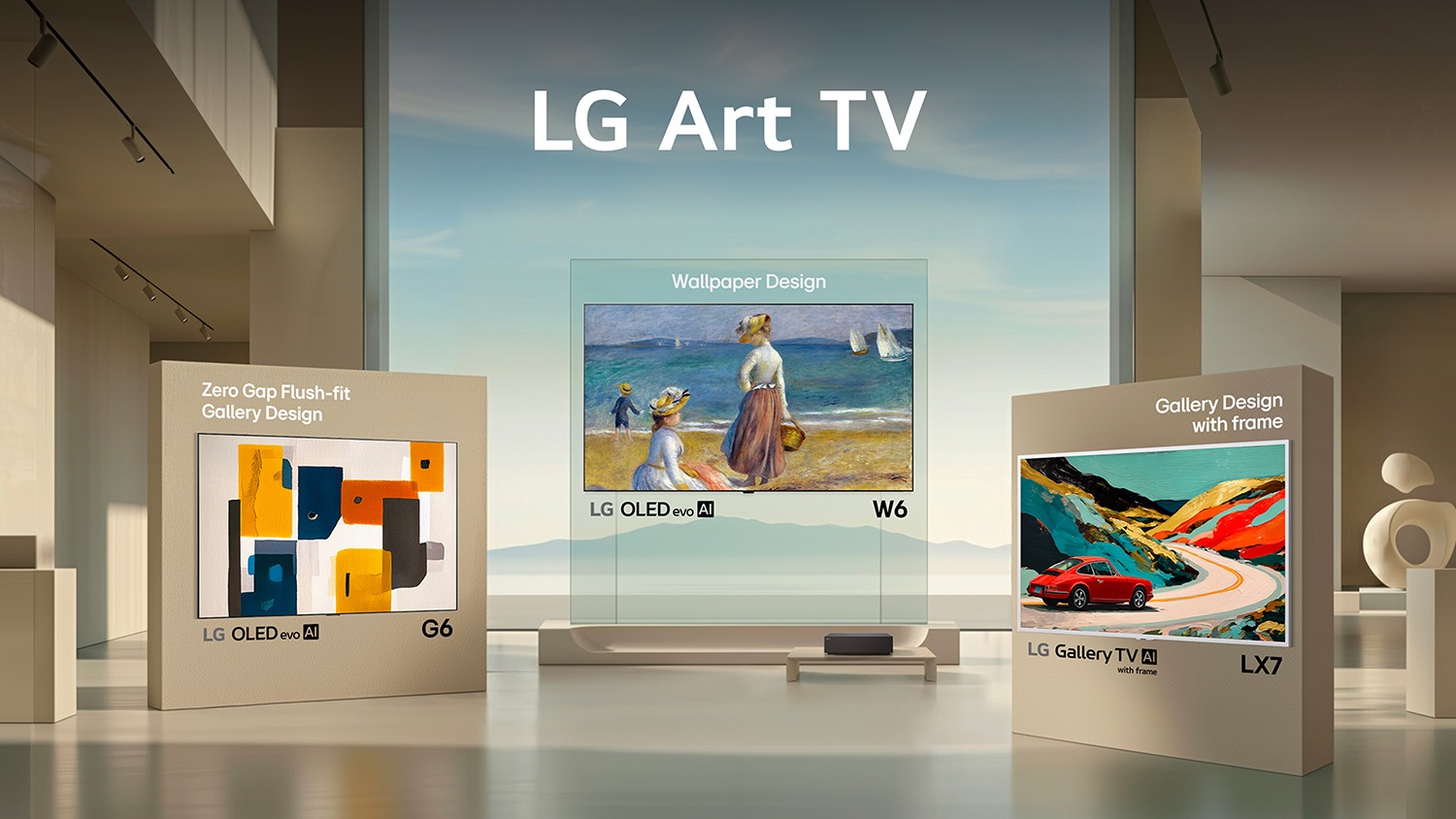 Pantallas que decoran: así es la nueva línea Art TV de LG