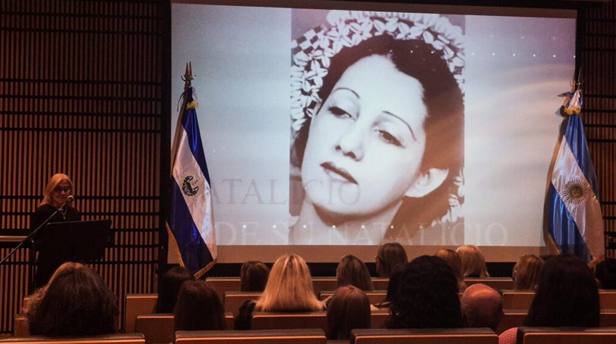 Argentina conmemora el 125° aniversario del natalicio de Consuelo Suncín