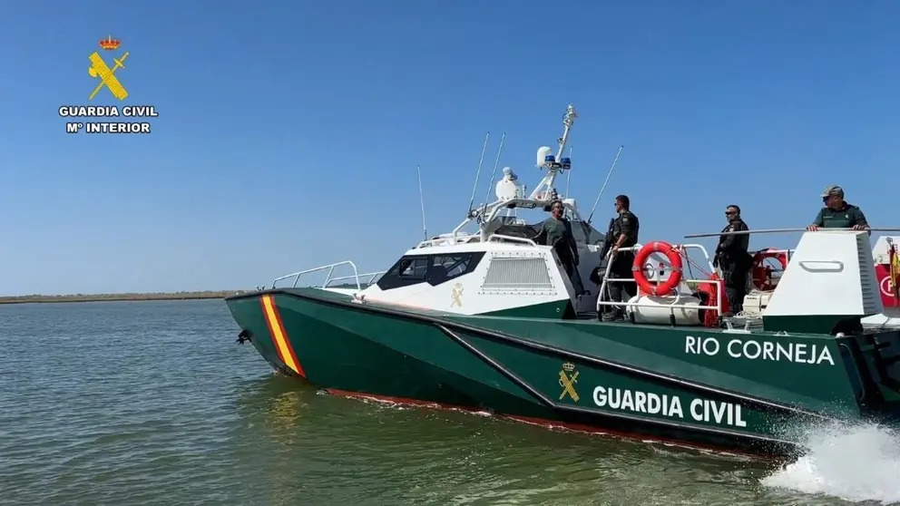Mueren dos guardias civiles durante una persecución a una narcolancha en el sur de España