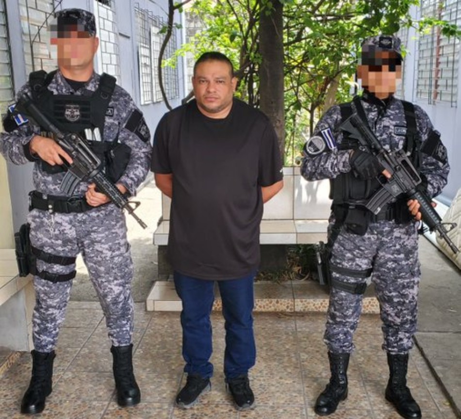 Capturan a pandillero, alias Travieso, en Santa Tecla