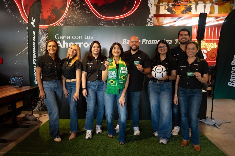 Banco Promerica premia el ahorro con certificados de $250 para vivir la emoción del fútbol