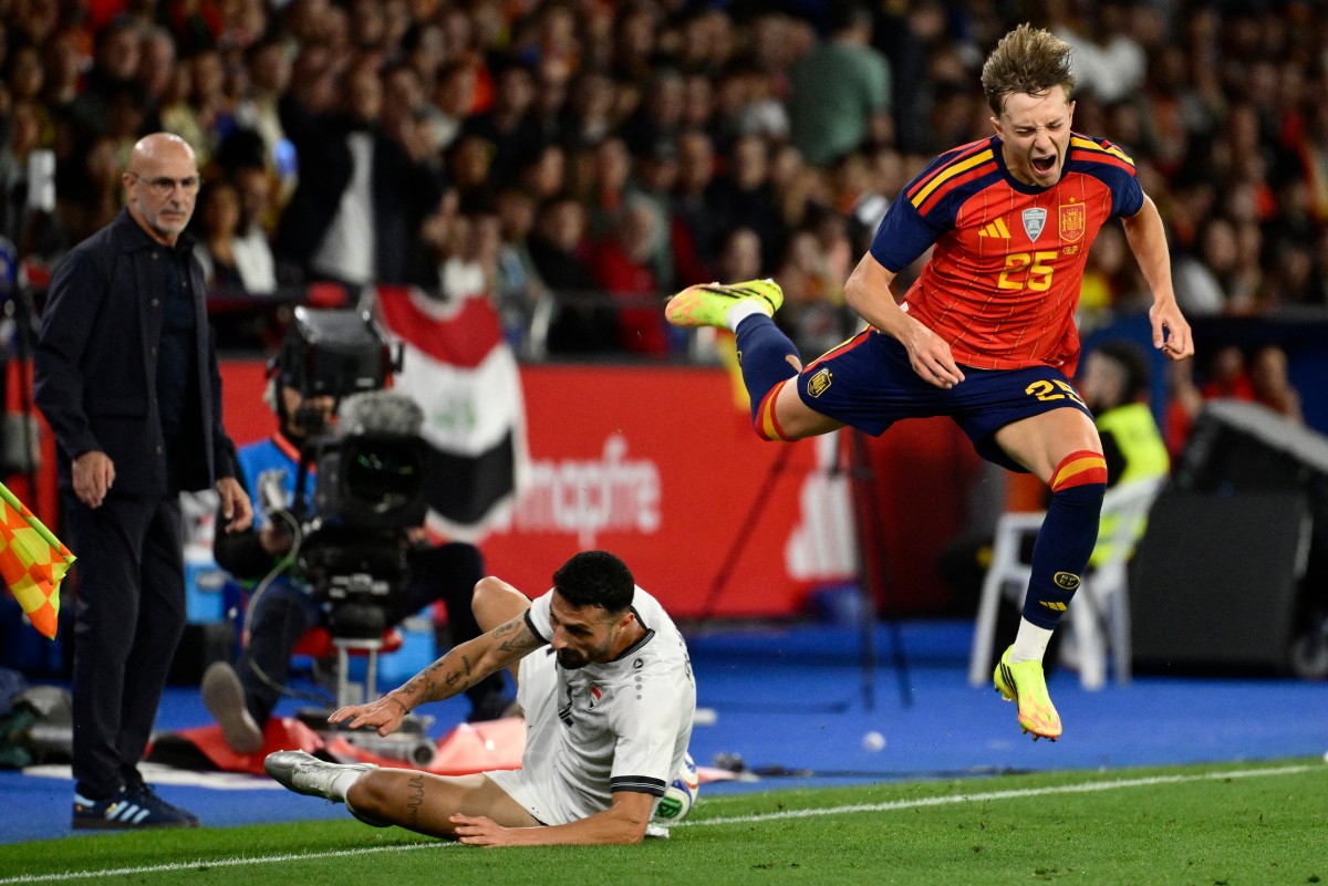 España firma empate gris ante Irak en su primer test para el Mundial