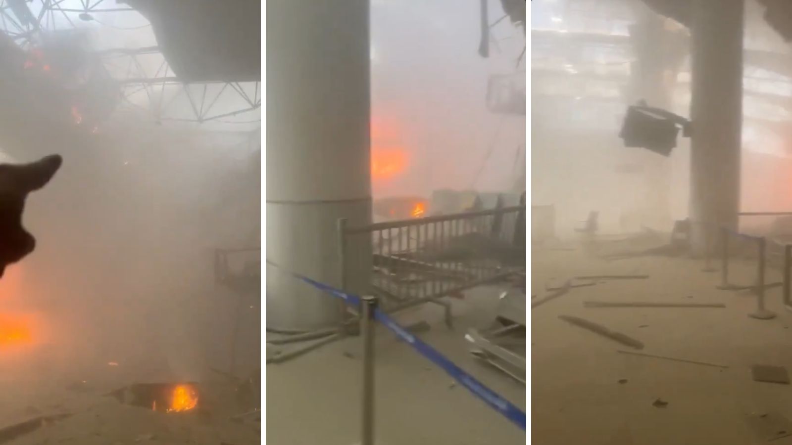Drones iraníes golpean el aeropuerto de Kuwait y dejan varios heridos