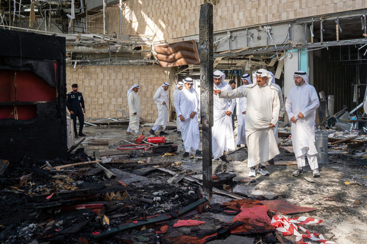 Asumen. Los Guardianes de la Revolución Islámica de Irán se atribuyeron el  ataque contra Kuwait. Foto: AFP