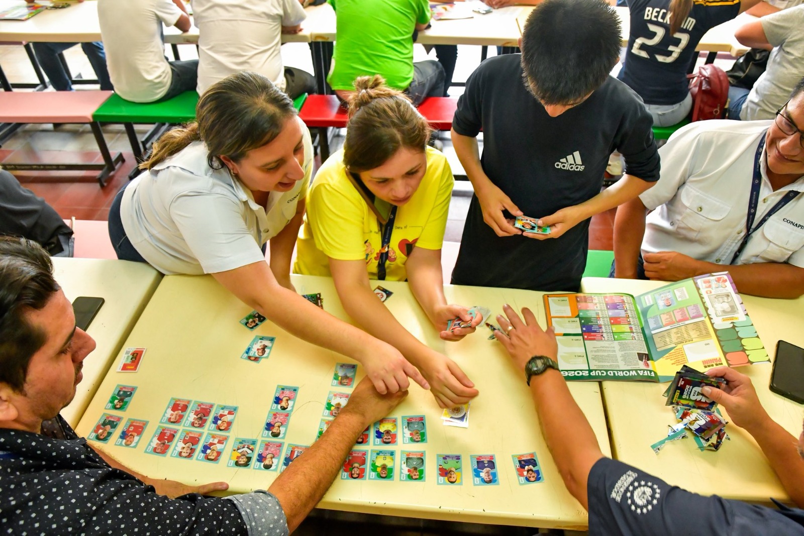 Niños y adolescentes de hogares del Conapina viven la emoción del Mundial 2026