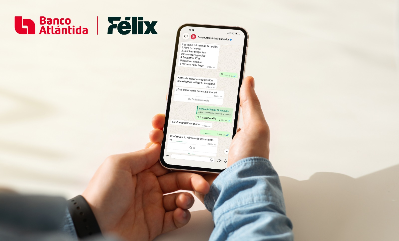 Remesas por WhatsApp: Banco Atlántida y Félix lanzan nueva solución digital