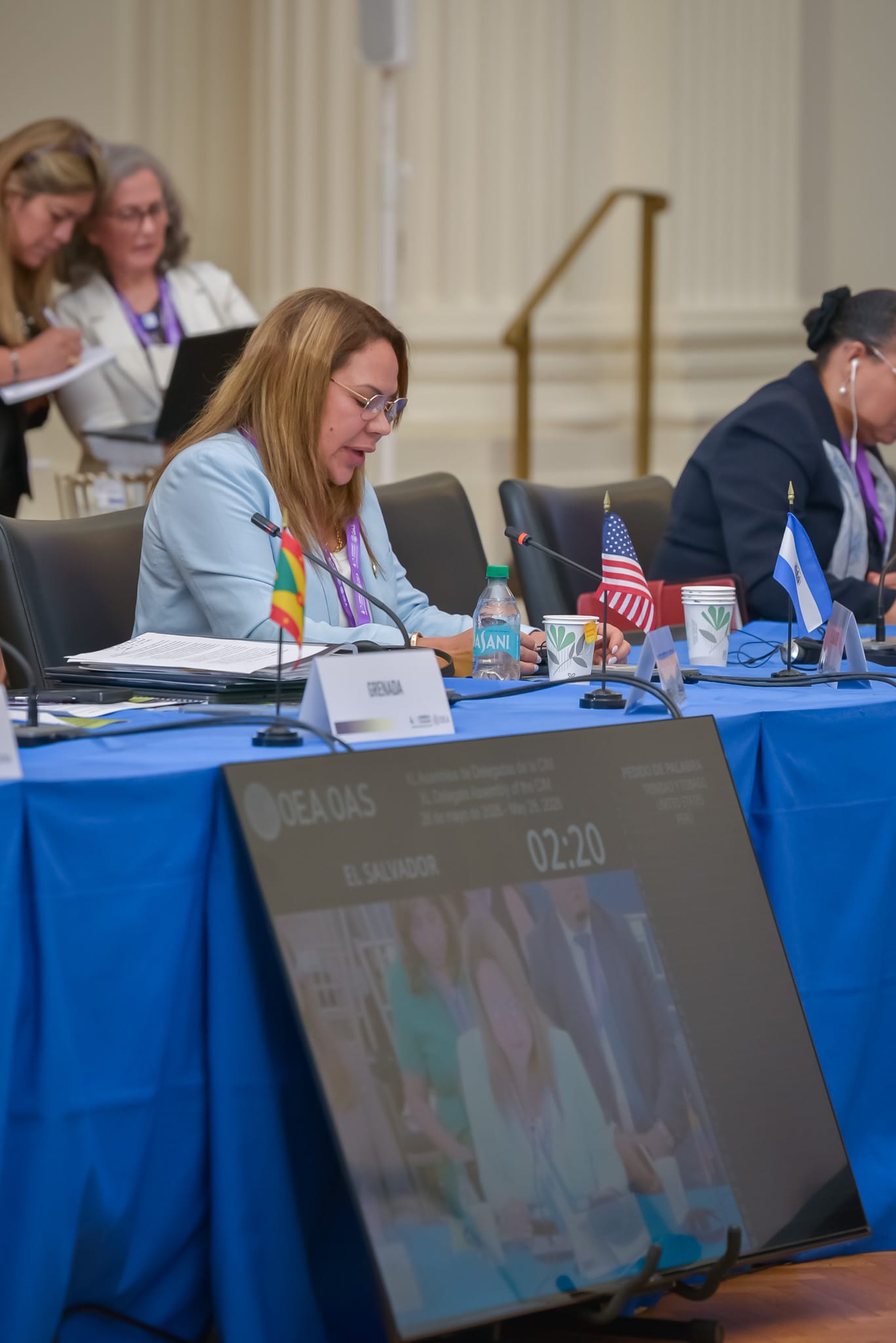 El Salvador comparte avances en inclusión laboral y emprendimiento de las mujeres ante la OEA